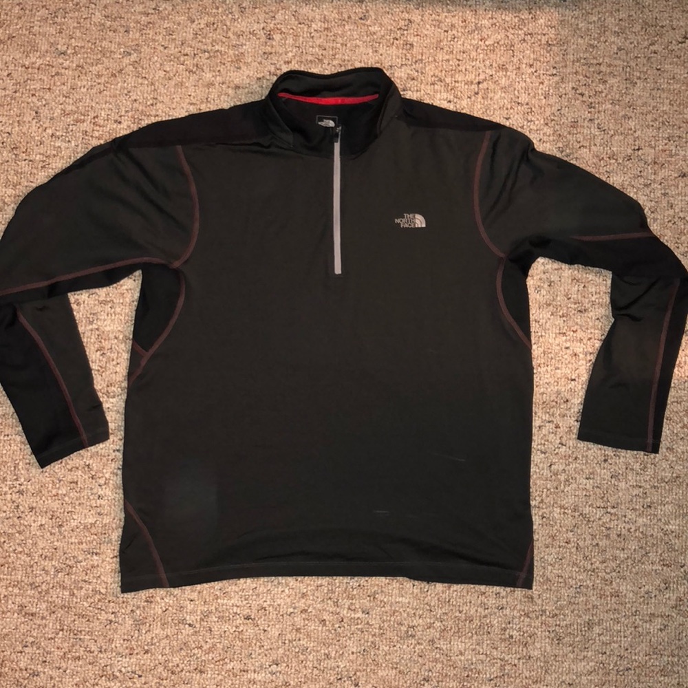 North Face lightweight 1/4 Zip jacket